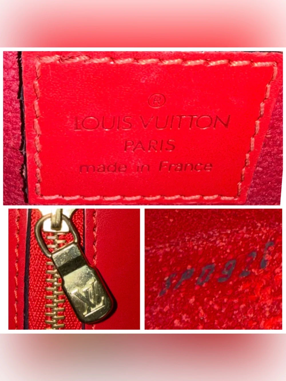 Louis Vuitton structured epi
